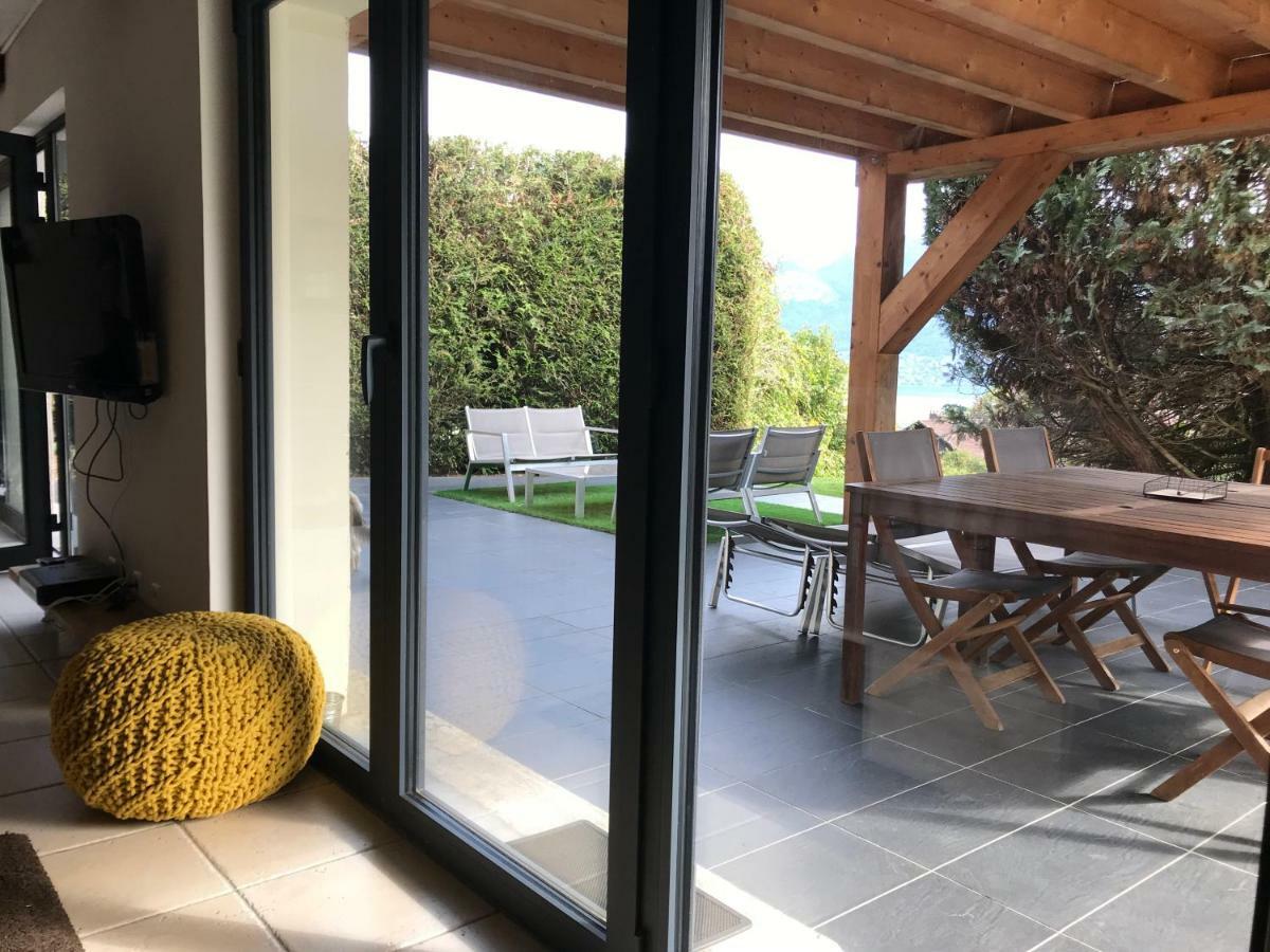 Appartement Sevrier Terrasse Et Jardin Exterior foto